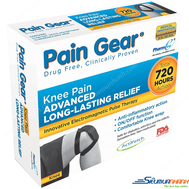 Thiết bị giảm đau nhức bằng sóng điện từ Pain Gear - Knee Pain